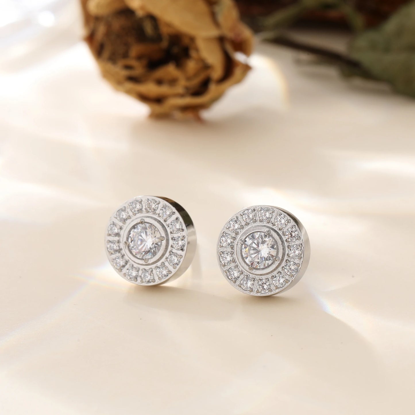 Lenore Oorknopjes – Zilver & Goud